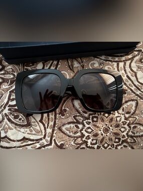 Dior Black Oversized Square Women's Sunglasses